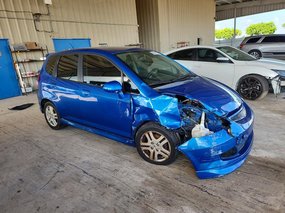 Продажа на аукционе авто 2007 Honda Fit, vin: JHMGD38637S028689, номер лота: 95587695