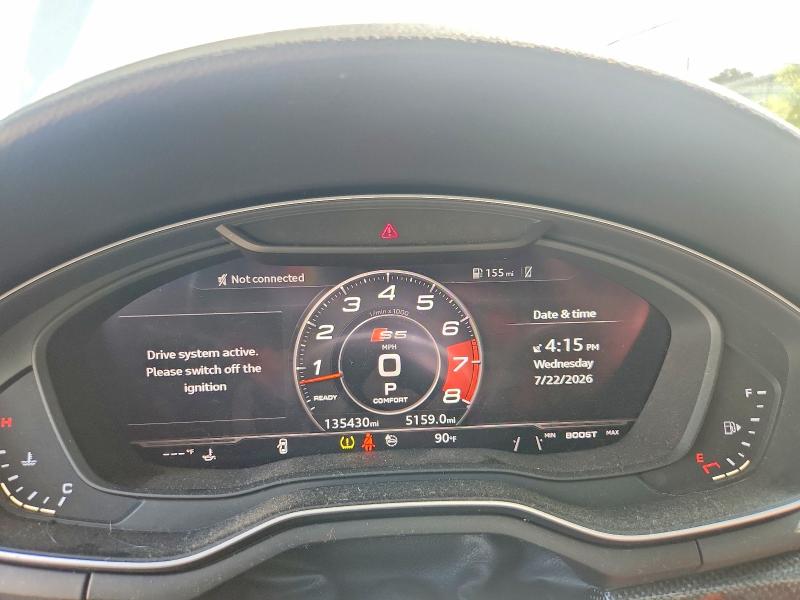 Aukcja sprzedaży 2018 Audi S5, vin: WAUC4CF54JA032979, numer aukcji: 51305916