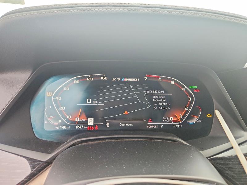 62581466 :رقم المزاد ، 5UXCX6C09M9E23783 vin ، 2021 Bmw X7 مزاد بيع