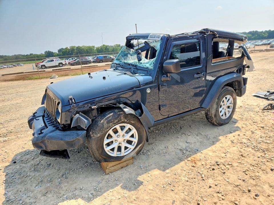 63230186 :رقم المزاد ، 1C4AJWAGXHL717631 vin ، 2017 Jeep Wrangler مزاد بيع