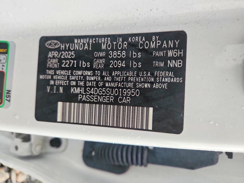 Продажа на аукционе авто 2025 Hyundai Elantra, vin: KMHLS4DG5SU019950, номер лота: 62892886