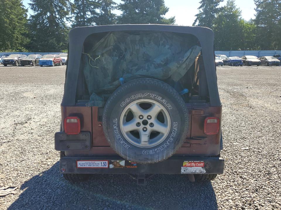 Продажа на аукционе авто 2001 Jeep Wrangler / Tj, vin: 1J4FA29P61P311261, номер лота: 60700556