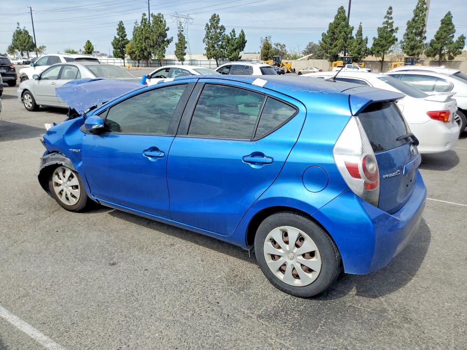 61573366 :رقم المزاد ، JTDKDTB30D1540244 vin ، 2013 Toyota Prius C مزاد بيع
