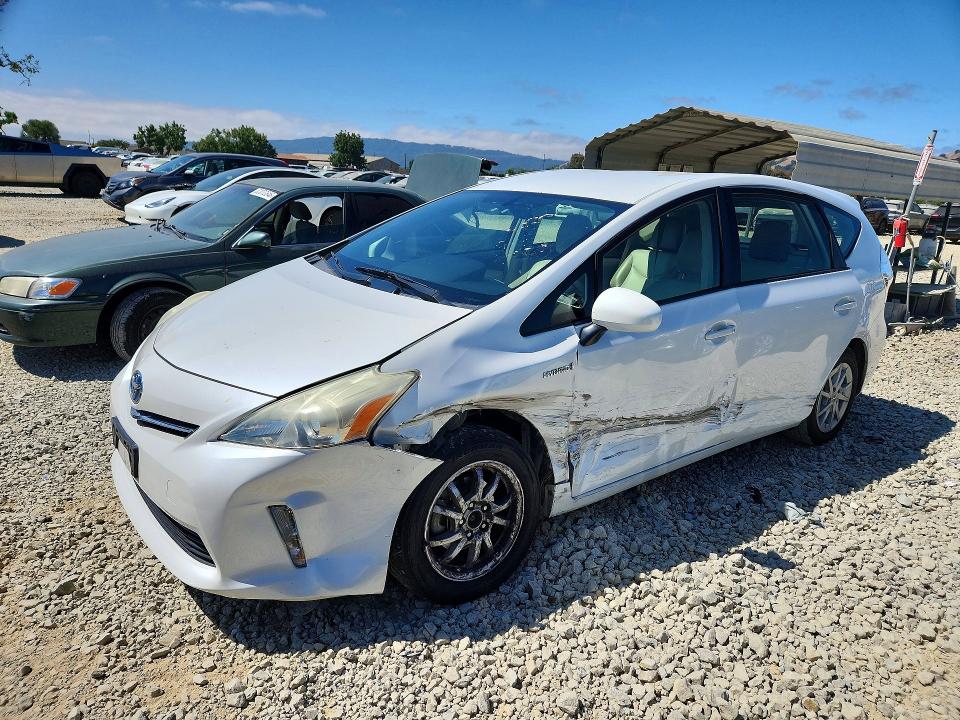 60211196 :رقم المزاد ، JTDZN3EU1E3305390 vin ، 2014 Toyota Prius V مزاد بيع