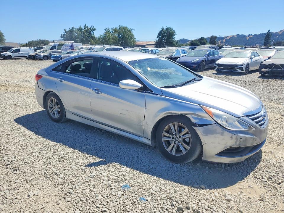 62941956 :رقم المزاد ، 5NPEB4AC9EH848596 vin ، 2014 Hyundai Sonata مزاد بيع