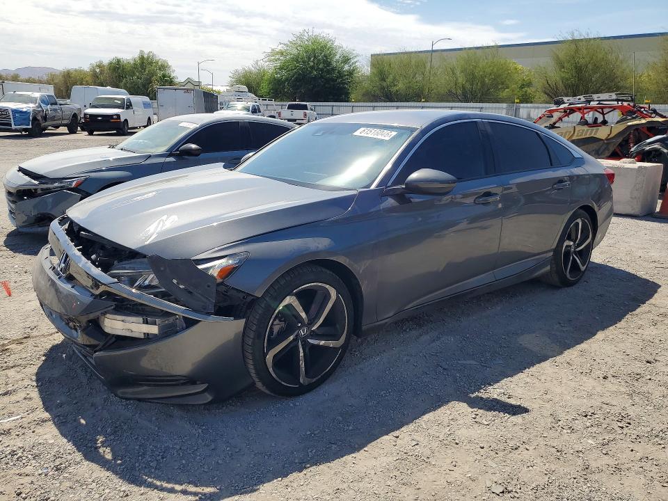61516046 :رقم المزاد ، 1HGCV1F32KA048619 vin ، 2019 Honda Accord مزاد بيع
