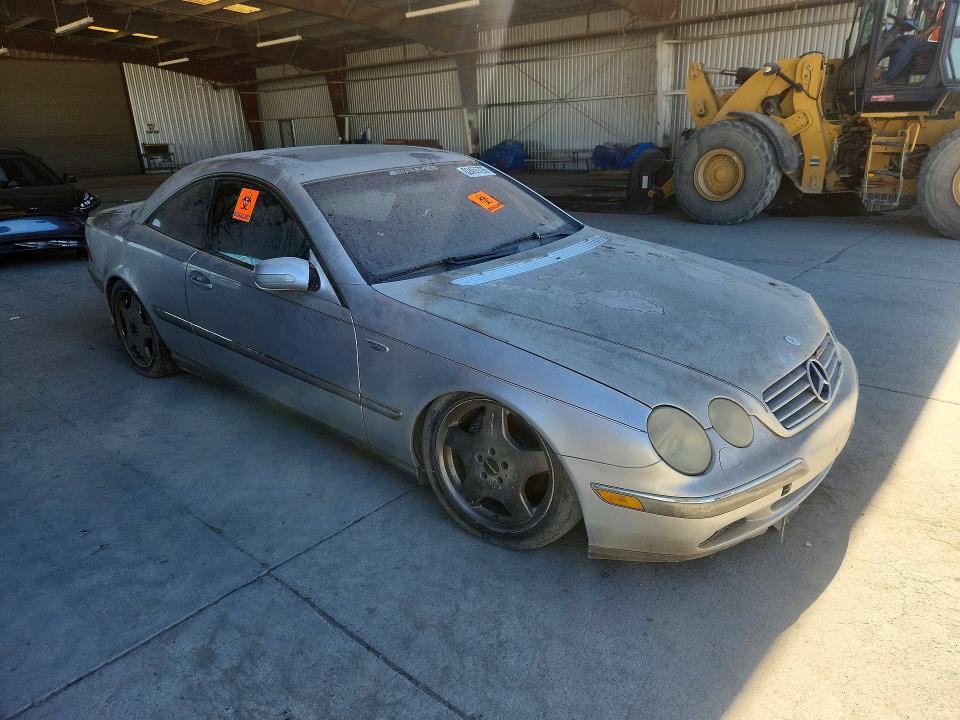 2000 Mercedes-benz Cl მანქანა იყიდება აუქციონზე, vin: WDBPJ75J7YA002337, აუქციონის ნომერი: 62456726