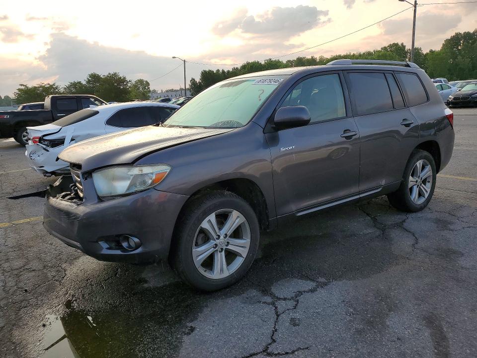 Продажа на аукционе авто 2008 Toyota Highlander, vin: JTEES43A582041991, номер лота: 61879246