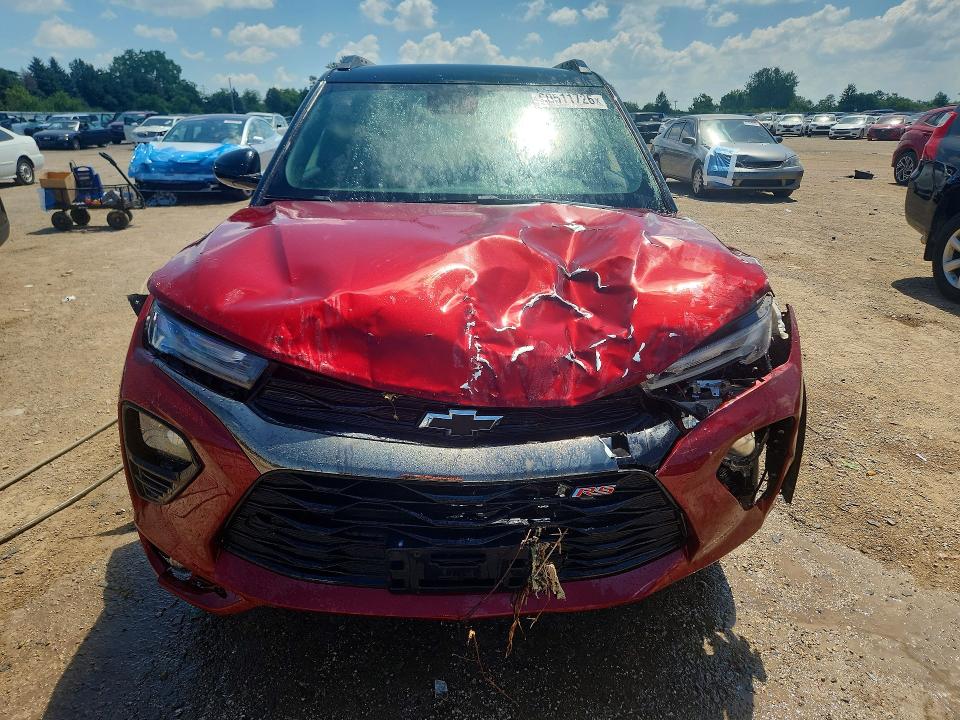 Aukcja sprzedaży 2022 Chevrolet Trailblazer, vin: KL79MUSL6NB051666, numer aukcji: 60511726