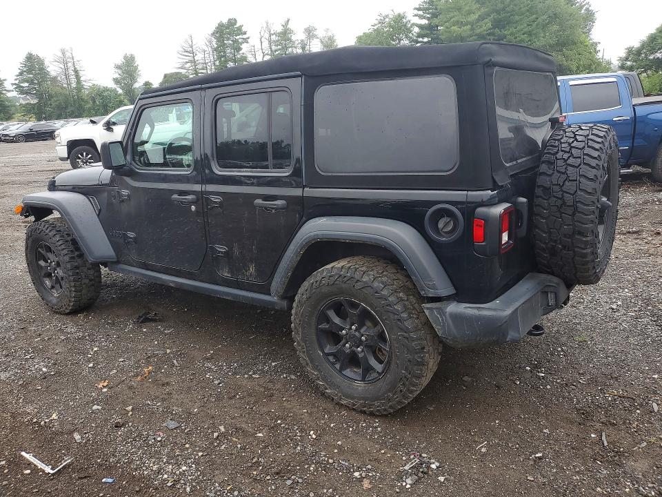 58718696 :رقم المزاد ، 1C4HJXDG5NW129503 vin ، 2022 Jeep Wrangler Unlimited مزاد بيع