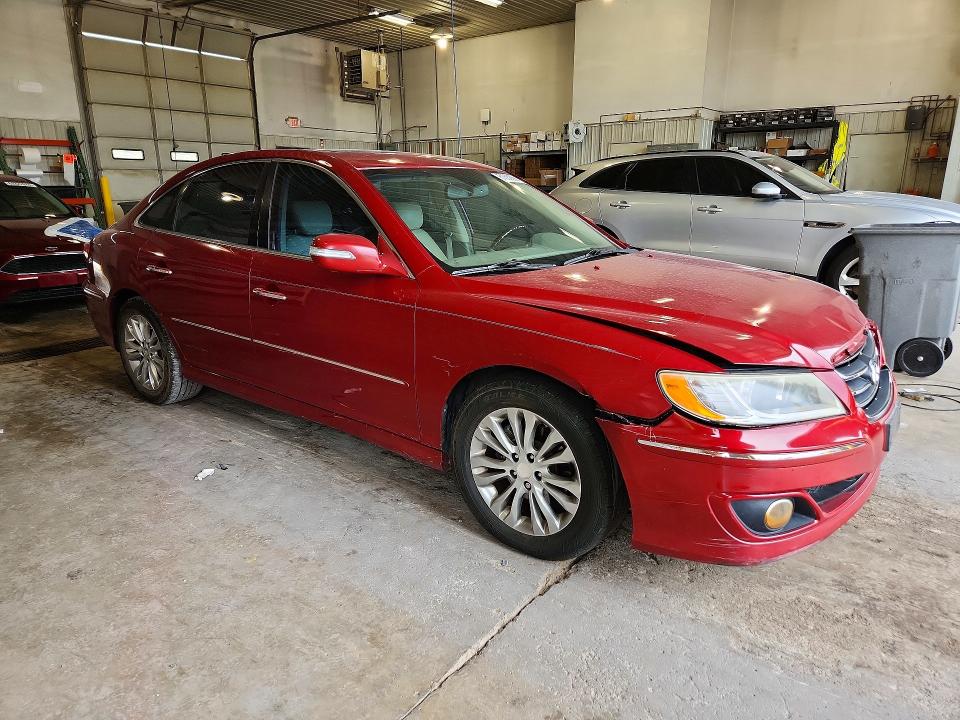 2011 Hyundai Azera მანქანა იყიდება აუქციონზე, vin: KMHFC4DFXBA544313, აუქციონის ნომერი: 61682266