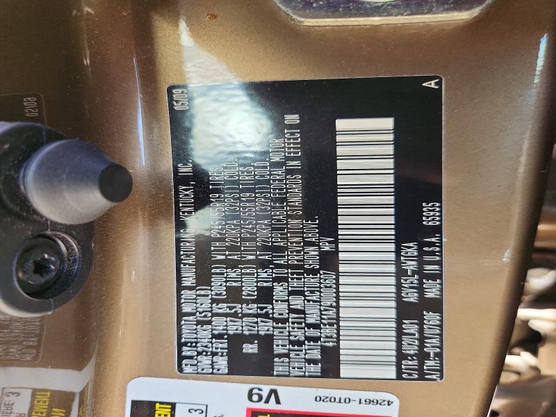 Aukcja sprzedaży 2009 Toyota Venza, vin: 4T3BE11A79U003607, numer aukcji: 62074916