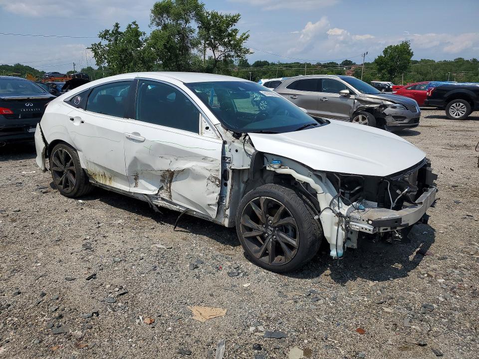 Aukcja sprzedaży 2019 Honda Civic, vin: 2HGFC2F86KH558347, numer aukcji: 61766566