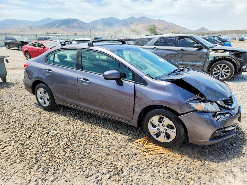 60863296 :رقم المزاد ، 19XFB2F50FE091418 vin ، 2015 Honda Civic مزاد بيع