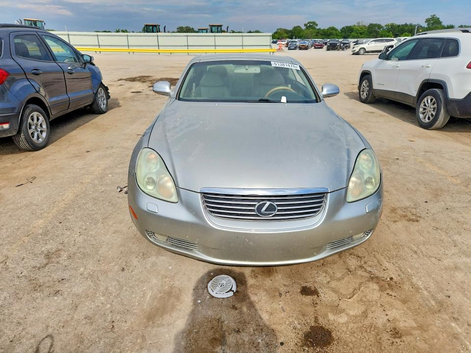 2003 Lexus Sc მანქანა იყიდება აუქციონზე, vin: JTHFN48Y430047550, აუქციონის ნომერი: 61381476