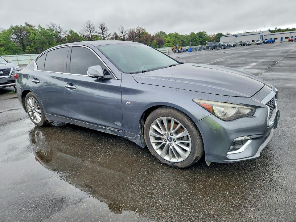 2018 Infiniti Q50 მანქანა იყიდება აუქციონზე, vin: JN1EV7AR4JM430883, აუქციონის ნომერი: 63137216