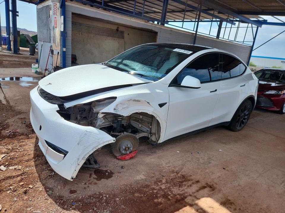 61617616 :رقم المزاد ، 7SAYGDEFXPF712887 vin ، 2023 Tesla Model Y مزاد بيع