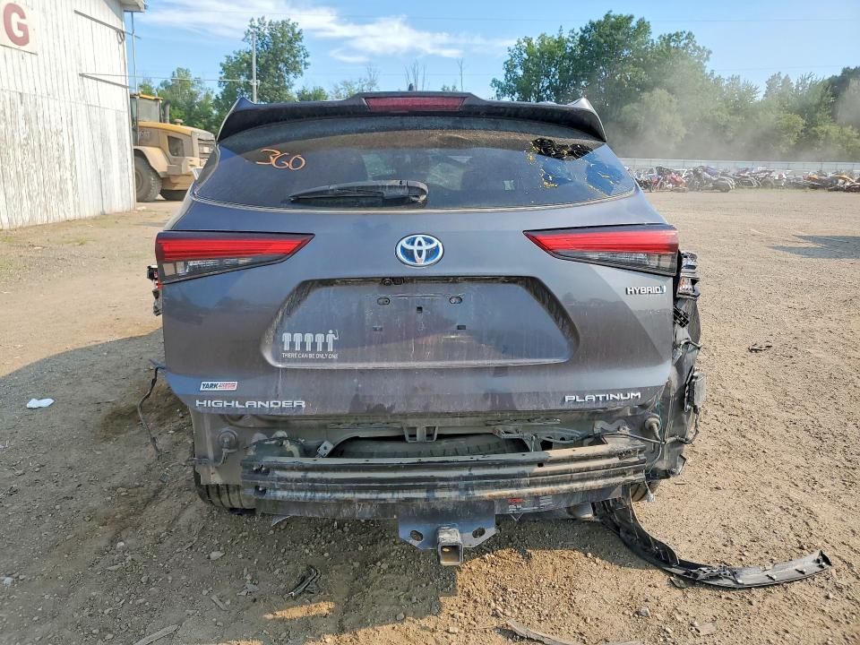 Продаж на аукціоні авто 2021 Toyota Highlander, vin: 5TDEBRCH6MS031228, номер лоту: 60878556