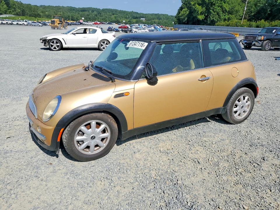 Продаж на аукціоні авто 2004 Mini Cooper, vin: WMWRC334X4TJ53338, номер лоту: 61347116