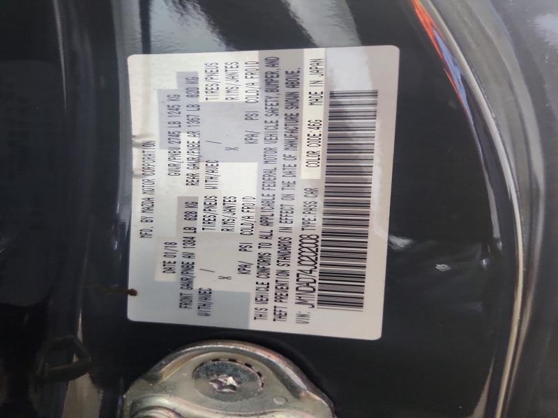 62141696 :رقم المزاد ، JM1NDAD74J0202008 vin ، 2018 Mazda Mx-5 Miata مزاد بيع