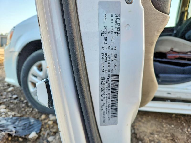 2016 Dodge Grand Caravan მანქანა იყიდება აუქციონზე, vin: 2C4RDGBG7GR367928, აუქციონის ნომერი: 56764806