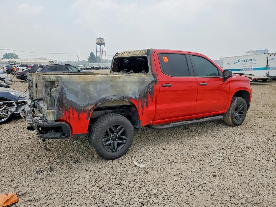2022 Chevrolet Silverado Ltd მანქანა იყიდება აუქციონზე, vin: 3GCUYFETXNG198122, აუქციონის ნომერი: 61421996