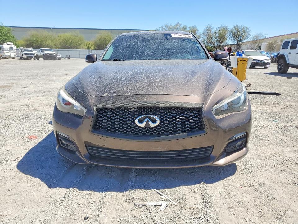 85983375 :رقم المزاد ، JN1AV7APXEM690899 vin ، 2014 Infiniti Q50 Hybrid مزاد بيع