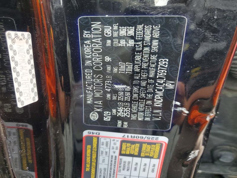 62930306 :رقم المزاد ، KNDPMCAC4L7697293 vin ، 2020 Kia Sportage مزاد بيع