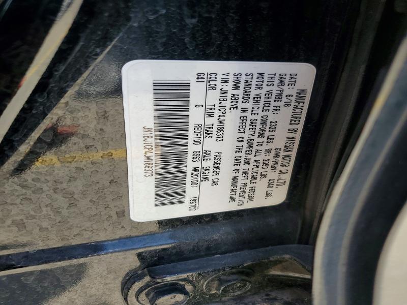 59230146 :رقم المزاد ، JN1BJ1CP4JW186373 vin ، 2018 Nissan Rogue Sport مزاد بيع