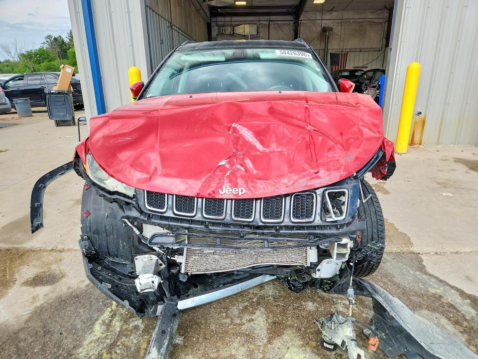 2019 Jeep Compass მანქანა იყიდება აუქციონზე, vin: 3C4NJDCB2KT800876, აუქციონის ნომერი: 58426396