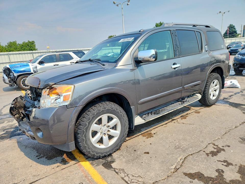 59833486 :رقم المزاد ، 5N1AA0NC8CN603785 vin ، 2012 Nissan Armada مزاد بيع