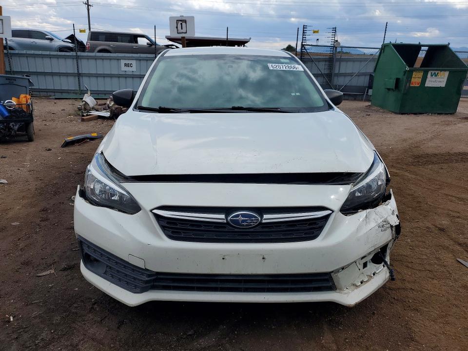 2022 Subaru Impreza მანქანა იყიდება აუქციონზე, vin: 4S3GKAB66N3600558, აუქციონის ნომერი: 62072866