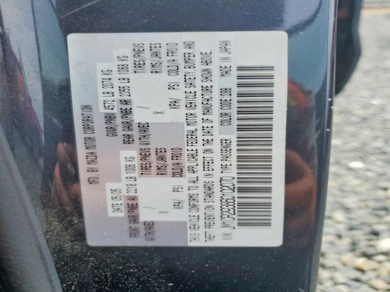 61796666 :رقم المزاد ، JM1CR293860102070 vin ، 2006 Mazda 5 مزاد بيع