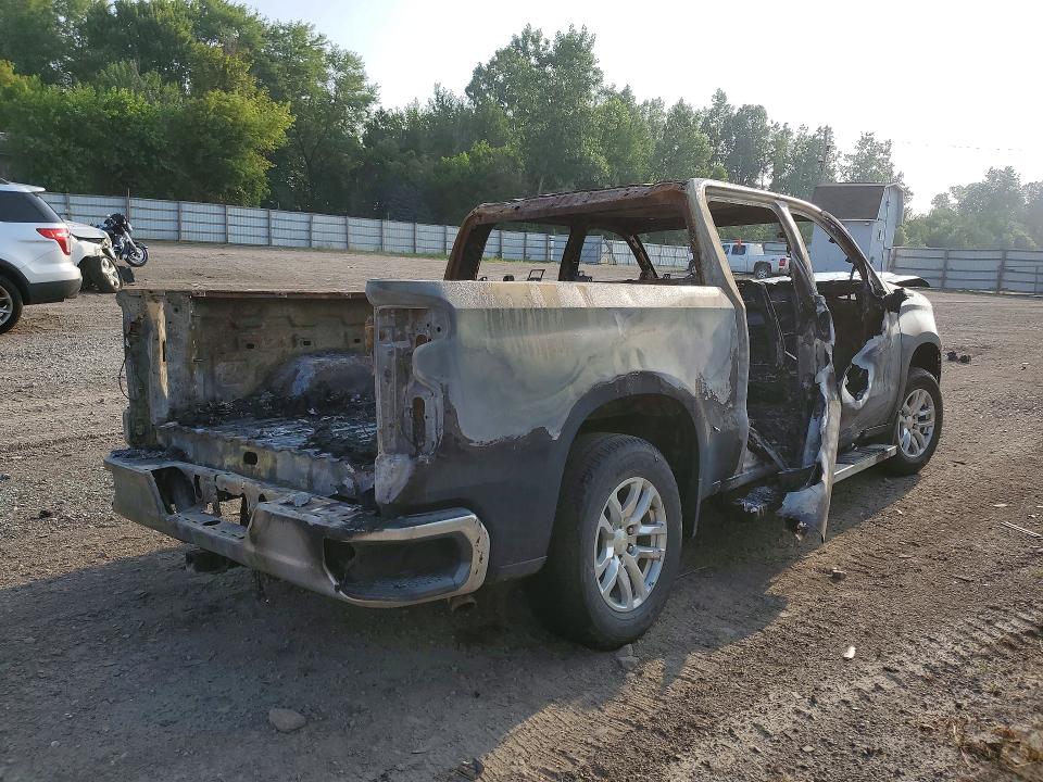 61835996 :رقم المزاد ، 3GCPYJEK5MG350975 vin ، 2021 Chevrolet Silverado مزاد بيع