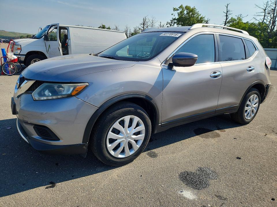 Продаж на аукціоні авто 2016 Nissan Rogue, vin: KNMAT2MV8GP609559, номер лоту: 60778916