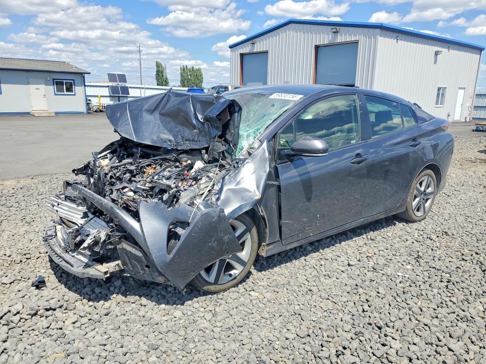 59833156 :رقم المزاد ، JTDKARFU7J3550316 vin ، 2018 Toyota Prius مزاد بيع