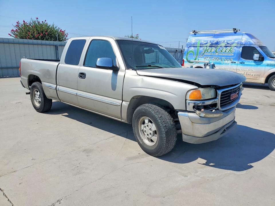 2002 Gmc New Sierra მანქანა იყიდება აუქციონზე, vin: 2GTEC19V521410396, აუქციონის ნომერი: 62268516