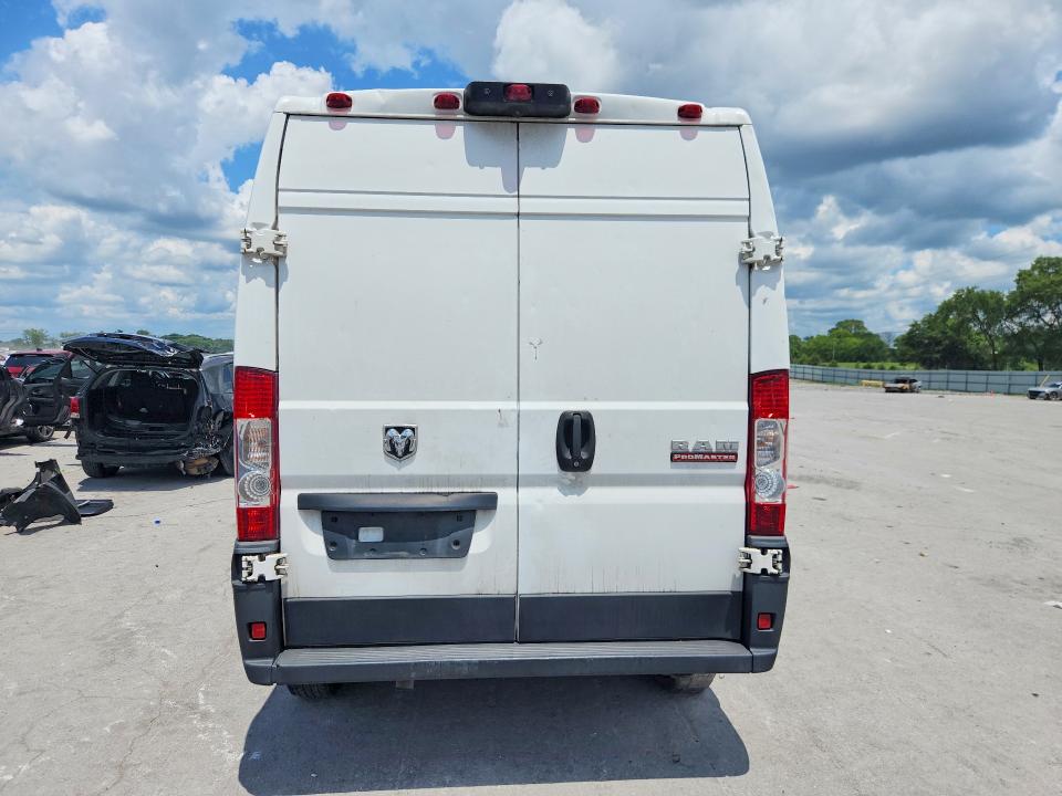 61316406 :رقم المزاد ، 3C6TRVBG3KE547985 vin ، 2019 Ram Promaster 1500 مزاد بيع