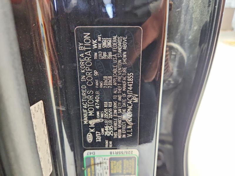 62079066 :رقم المزاد ، KNDPNCAC9J7441855 vin ، 2018 Kia Sportage مزاد بيع