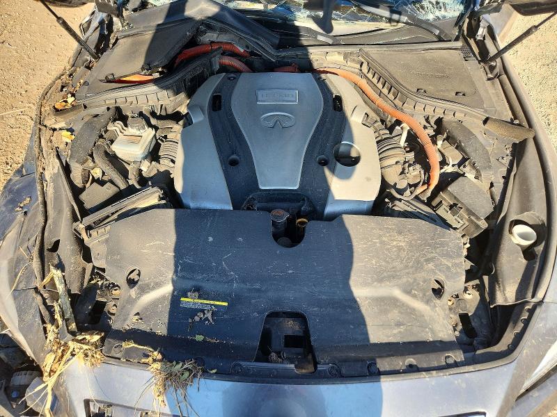 60211966 :رقم المزاد ، JN1AV7AR8FM850927 vin ، 2015 Infiniti Q50 Hybrid مزاد بيع
