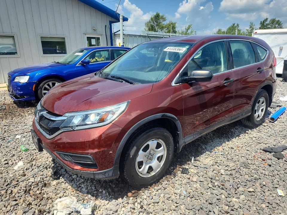 61338366 :رقم المزاد ، 3CZRM3H36FG705041 vin ، 2015 Honda Cr-v مزاد بيع
