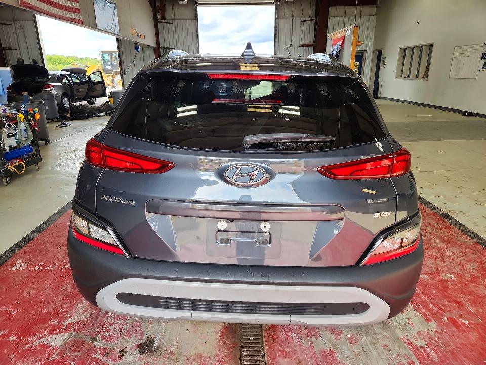2022 Hyundai Kona მანქანა იყიდება აუქციონზე, vin: KM8K3CAB6NU857050, აუქციონის ნომერი: 61871116