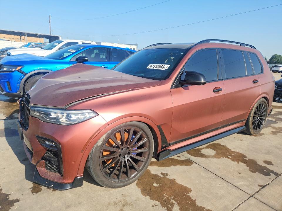 2020 Bmw X7 მანქანა იყიდება აუქციონზე, vin: 5UXCW2C0XL0E74708, აუქციონის ნომერი: 61912956