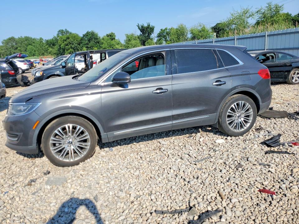 60936626 :رقم المزاد ، 2LMPJ8LR7HBL31432 vin ، 2017 Lincoln Mkx مزاد بيع