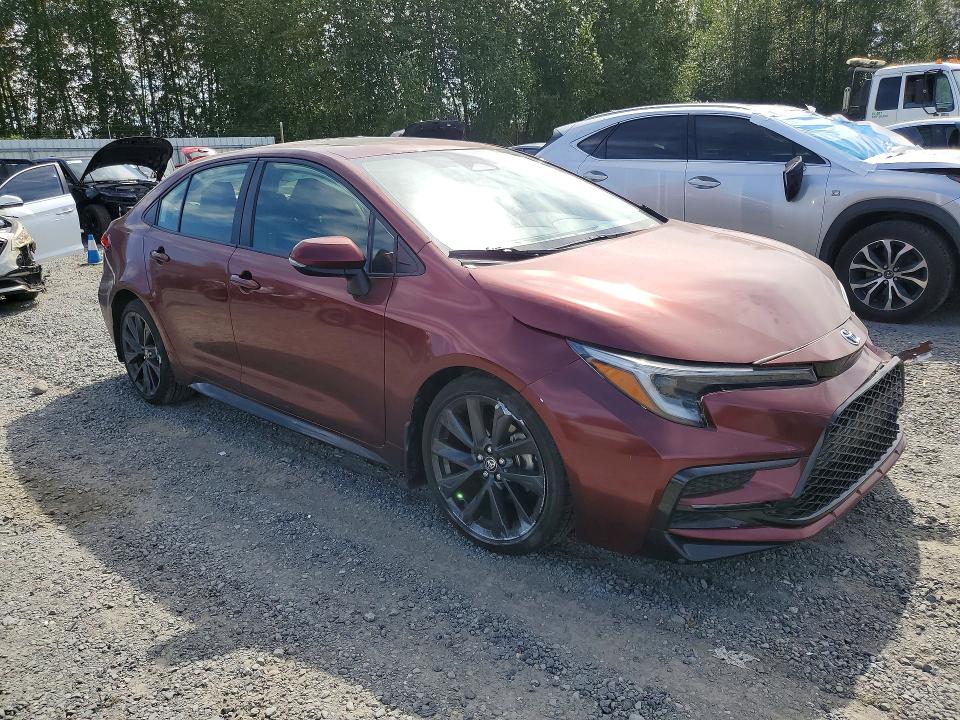 2023 Toyota Corolla Hybrid მანქანა იყიდება აუქციონზე, vin: JTDBDMHE8PJ003625, აუქციონის ნომერი: 62917146