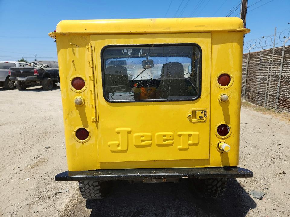 1970 Jeep Jeep Cj5 მანქანა იყიდება აუქციონზე, vin: 8511010323, აუქციონის ნომერი: 59227446