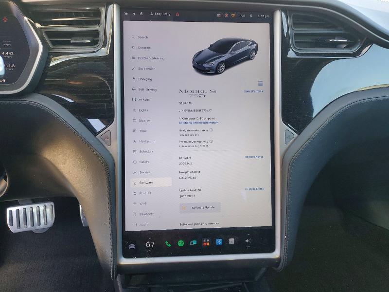Aukcja sprzedaży 2018 Tesla Model S, vin: 5YJSA1E25JF273427, numer aukcji: 62778436