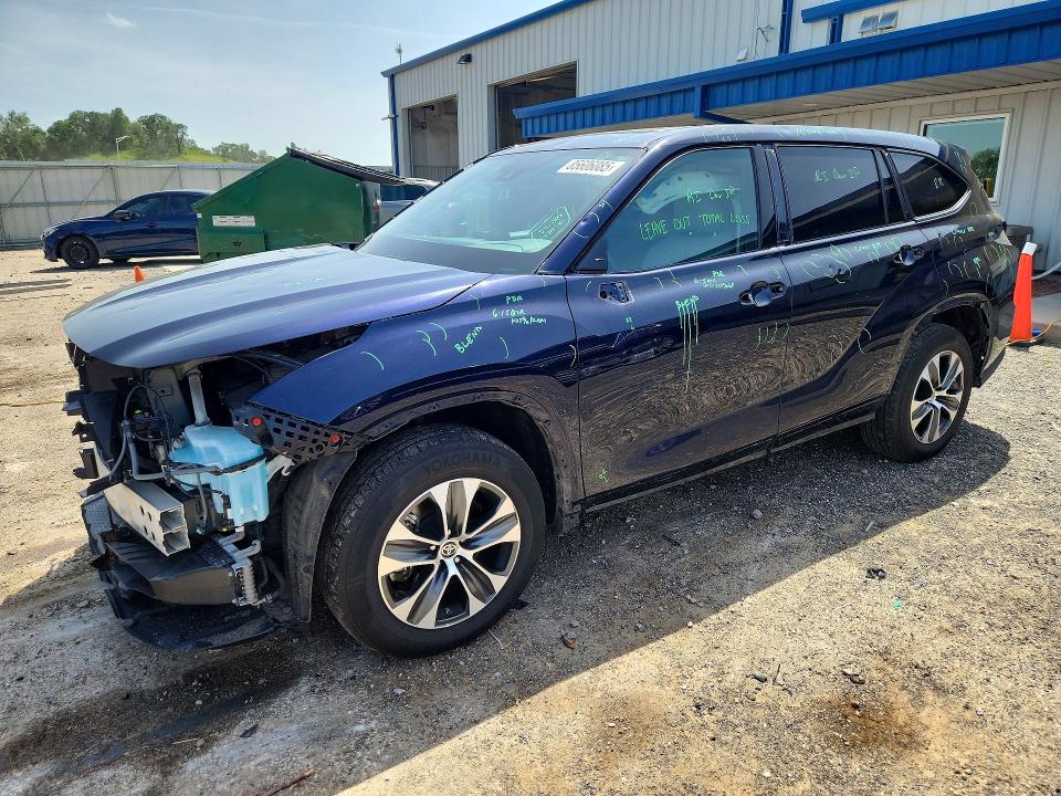 2021 Toyota Highlander მანქანა იყიდება აუქციონზე, vin: 5TDGBRCH3MS535406, აუქციონის ნომერი: 85606085