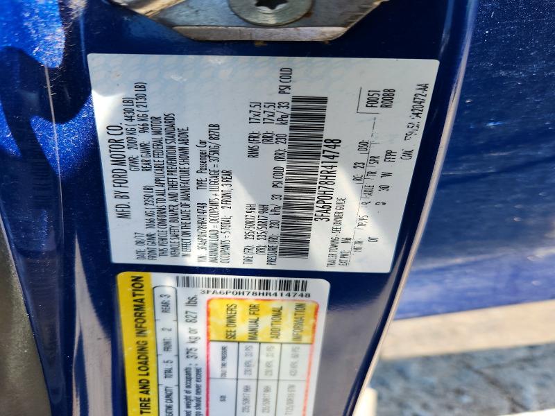Продажа на аукционе авто 2017 Ford Fusion, vin: 3FA6P0H78HR414748, номер лота: 61914406
