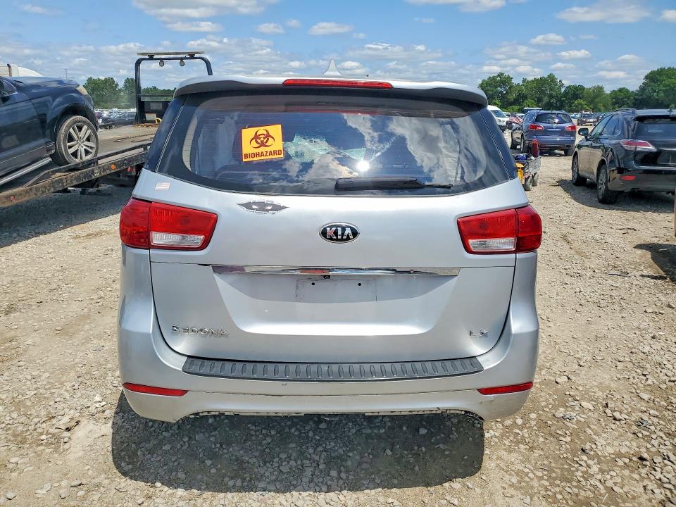 Продажа на аукционе авто 2016 Kia Sedona, vin: KNDMA5C1XG6102221, номер лота: 62129856